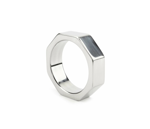 Mr. Steel Nut C-Ring 45mm Stainless Steel Hexagonal Design