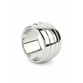 Mr. Steel Oval Barrel C-Ring 40mm Stainless Steel Comfort Band Mr. Steel Oval Barrel C-Ring 40mm Stainless Steel Comfort Band