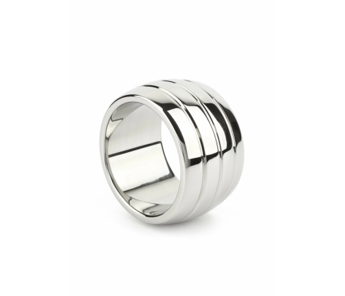 Mr. Steel Oval Barrel C-Ring 40mm Stainless Steel Comfort Band