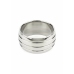 Mr. Steel Oval Barrel C-Ring 55mm Stainless Steel Wide Comfort Fit