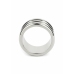 Mr. Steel Elegant Deep C-Ring 40mm Stainless Steel Anatomical Ring