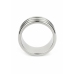Mr. Steel Elegant Deep C-Ring 50mm Stainless Steel Anatomical Ring