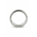 Mr. Steel CrissCross C-Ring 40mm Stainless Steel Textured Ring