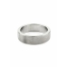 Mr. Steel CrissCross C-Ring 50mm Stainless Steel Textured Ring