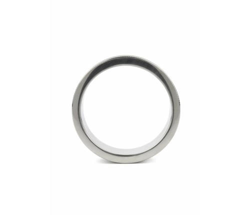 Mr. Steel CrissCross C-Ring 55mm Stainless Steel Textured Band
