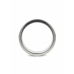 Mr. Steel CrissCross C-Ring 55mm Stainless Steel Textured Band