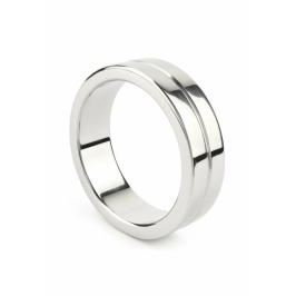 Mr. Steel Single Grooved Ring 45mm Stainless Steel Elegant Design Mr. Steel Single Grooved Ring 45mm Stainless Steel Elegant Design