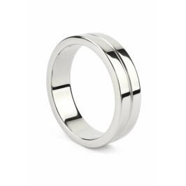 Mr. Steel Single Grooved Stainless Steel Ring 50mm - Polished Finish Mr. Steel Single Grooved Stainless Steel Ring 50mm - Polished Finish