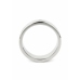 Mr. Steel Single Grooved Stainless Steel Ring 50mm - Polished Finish