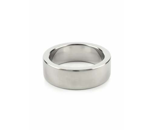 Mr. Steel Wide Band Stainless Steel Intimate Ring 40mm