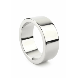 Mr. Steel Mega Wide Band Stainless Steel Ring 45mm - Ultra-Wide Design