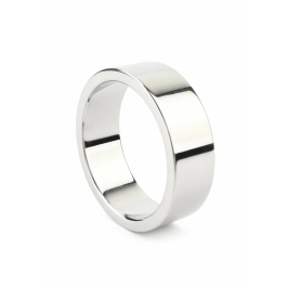 Mr. Steel Mega Wide Band Stainless Steel Ring 55mm - Ultra-Wide Design