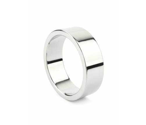 Mr. Steel Mega Wide Band Stainless Steel Ring 55mm - Ultra-Wide Design