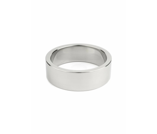 Mr. Steel Mega Wide Band Stainless Steel Ring 55mm - Ultra-Wide Design