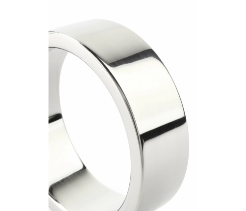 Mr. Steel Mega Wide Band Stainless Steel Ring 55mm - Ultra-Wide Design