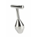Mr. Steel Pleasure Probe Stainless Steel Ergonomic T-Handle 16 cm