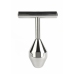 Mr. Steel Pleasure Probe Stainless Steel Ergonomic T-Handle 16 cm