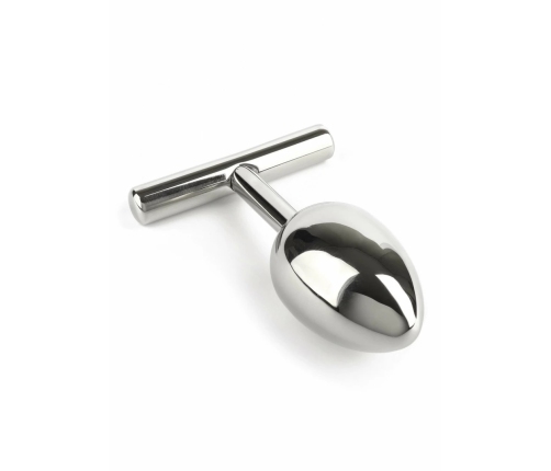 Mr. Steel Pod Plunger Stainless Steel Intimate Device with T-Handle 16 cm