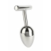 Mr. Steel Pod Plunger Stainless Steel Intimate Device with T-Handle 16 cm