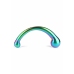 Mr. Steel The Curvy G-spot Rainbow Stainless Steel Intimate Tool