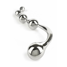 Mr. Steel Twisted Desire Bulb Wand Stainless Steel Ergonomic Tool
