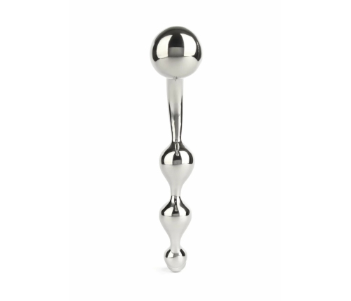 Mr. Steel Twisted Desire Bulb Wand Stainless Steel Ergonomic Tool