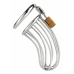 The Man Slut Mr. Steel Chastity Cage Stainless Steel Secure Fit