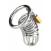 Mr. Steel Ring Master Stainless Steel Chastity System, Adjustable Size
