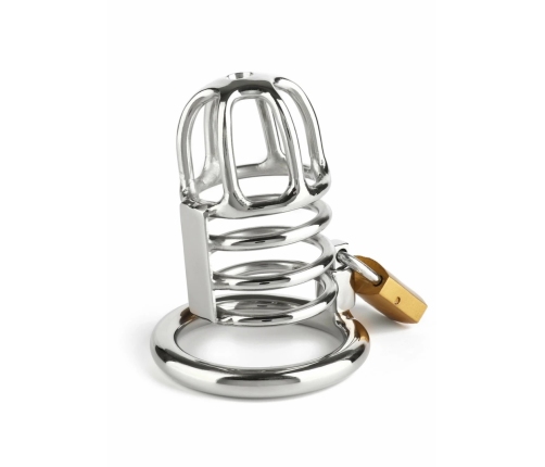 Mr. Steel Chastity Cage Stainless Steel Secure Locking System 8713221839749
