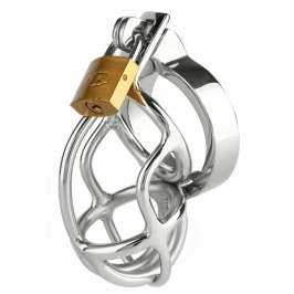 Mr. Steel San Quentin Stainless Chastity Cage - Secure Ventilated System Mr. Steel San Quentin Stainless Chastity Cage - Secure Ventilated System