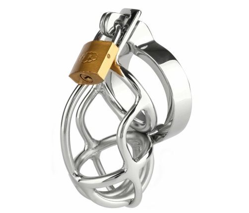 Mr. Steel San Quentin Stainless Chastity Cage - Secure Ventilated System