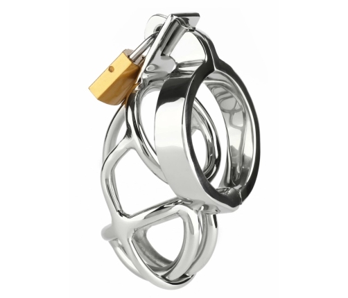 Mr. Steel San Quentin Stainless Chastity Cage - Secure Ventilated System
