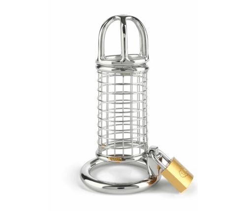 Mr. Steel Matrix Chastity Cage Stainless Steel Secure System