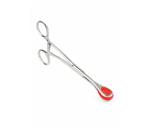 Mr. Steel Tongue Forceps Luxe Stainless Steel Precision Tool