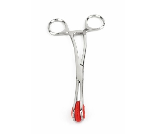 Mr. Steel Tongue Forceps Luxe Stainless Steel Precision Tool