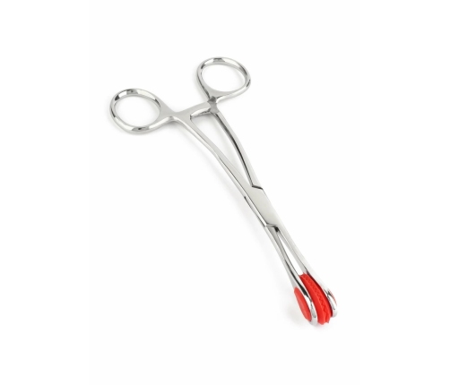 Mr. Steel Tongue Forceps Luxe Stainless Steel Precision Tool