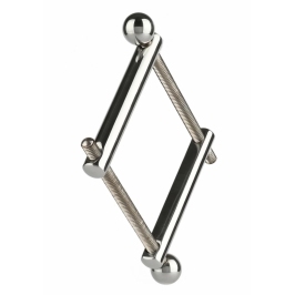 Mr. Steel Gemini Ball Vise Stainless Steel Adjustable Restraint Device Mr. Steel Gemini Ball Vise Stainless Steel Adjustable Restraint Device