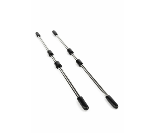 Mr. Steel Nipple Sticks 20cm Stainless Steel Adjustable Rods