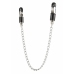 Mr. Steel Barrel Adjustable Nipple Clamps with Chain - Precision Grip