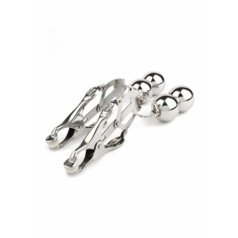 Mr. Steel Clover Nipple Clamps with Adjustable Weights Stainless Steel Mr. Steel Clover Nipple Clamps with Adjustable Weights Stainless Steel