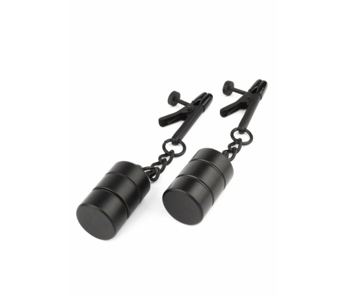 Mr. Steel Adjustable Nipple Clamp Set with Stainless Steel Weights