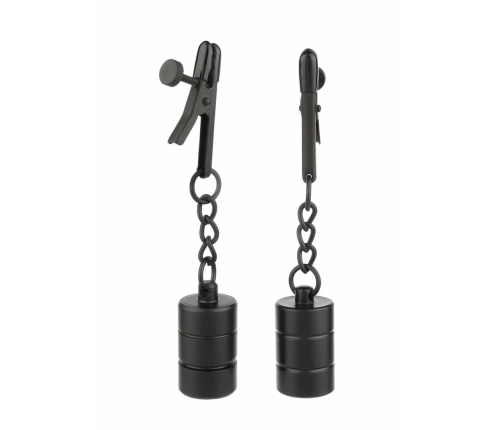 Mr. Steel Adjustable Nipple Clamp Set with Stainless Steel Weights