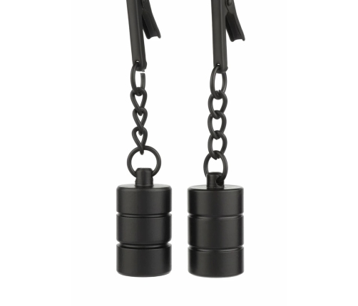 Mr. Steel Adjustable Nipple Clamp Set with Stainless Steel Weights