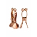 Mr. Steel Pincher Weighted Nipple Clamps Metal Finish 8713221840110