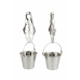 Mr. Steel Nipple Clamps with Adjustable Stainless Steel Buckets 8713221840127