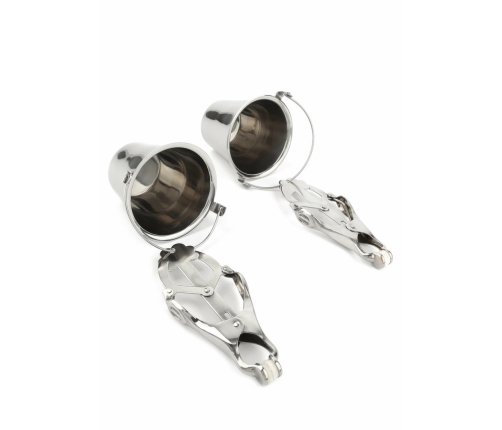 Mr. Steel Nipple Clamps with Adjustable Stainless Steel Buckets 8713221840127
