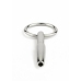 Mr. Steel Uretheral Open Plug Stainless Steel Intimate Device 8 mm