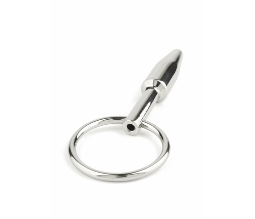 Mini Fucker Open Plug Black 8 cm - Compact Anatomical Plug