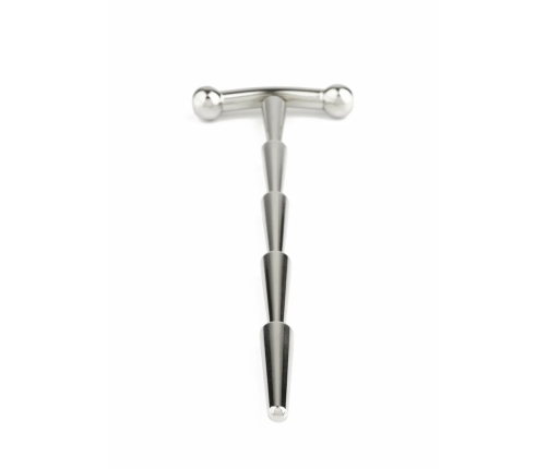 Mr. Steel Smooth Cum Rattle Intimate Plug Stainless Steel 8mm