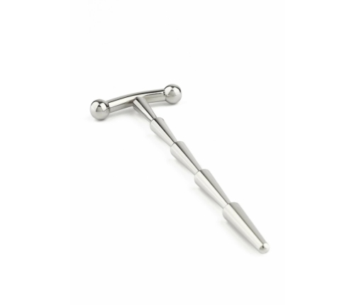 Mr. Steel Smooth Cum Rattle Intimate Plug Stainless Steel 8mm